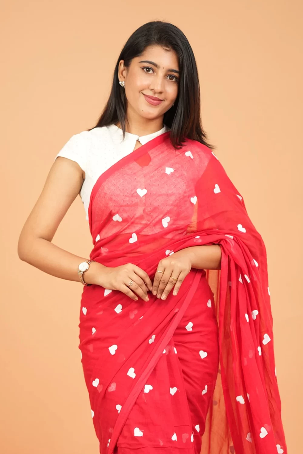 Georgette Grace Bridesmaid Saree